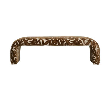 Luxury Farmhouse Velvet Ottoman Bench Wooden Bed End Side Stool