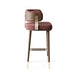 Luxurious Nordic Modern Wooden Bar Stool for Kitchen & Commercial Spaces