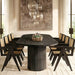 Luxury Postmodern American Style Solid Wood Rectangular Dining Table
