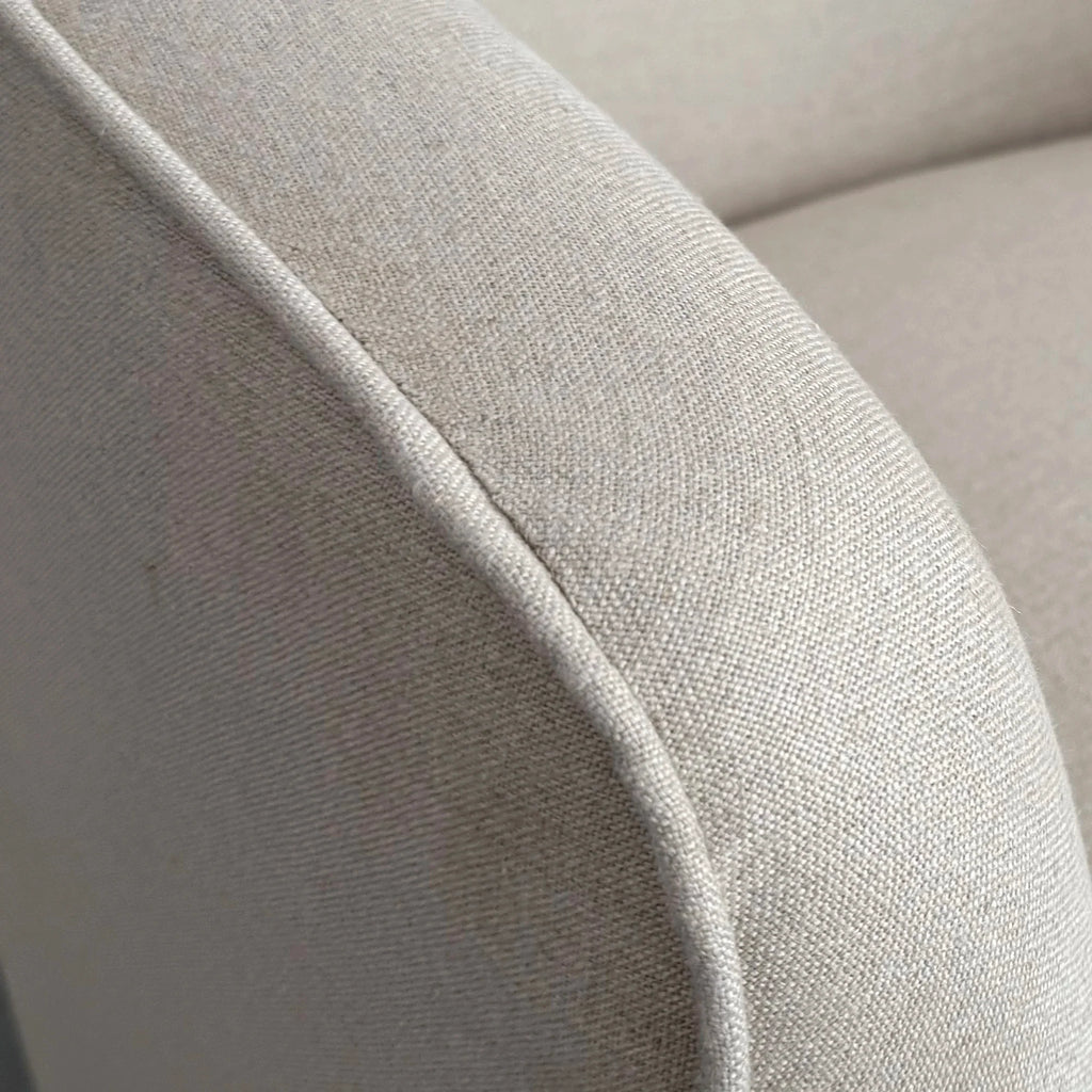 Luxurious Fully Upholstered Swivel Barrel Accent Chair for Living Room