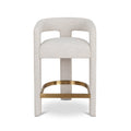 Heizer 65cm Bar Stool - Coastal Beige