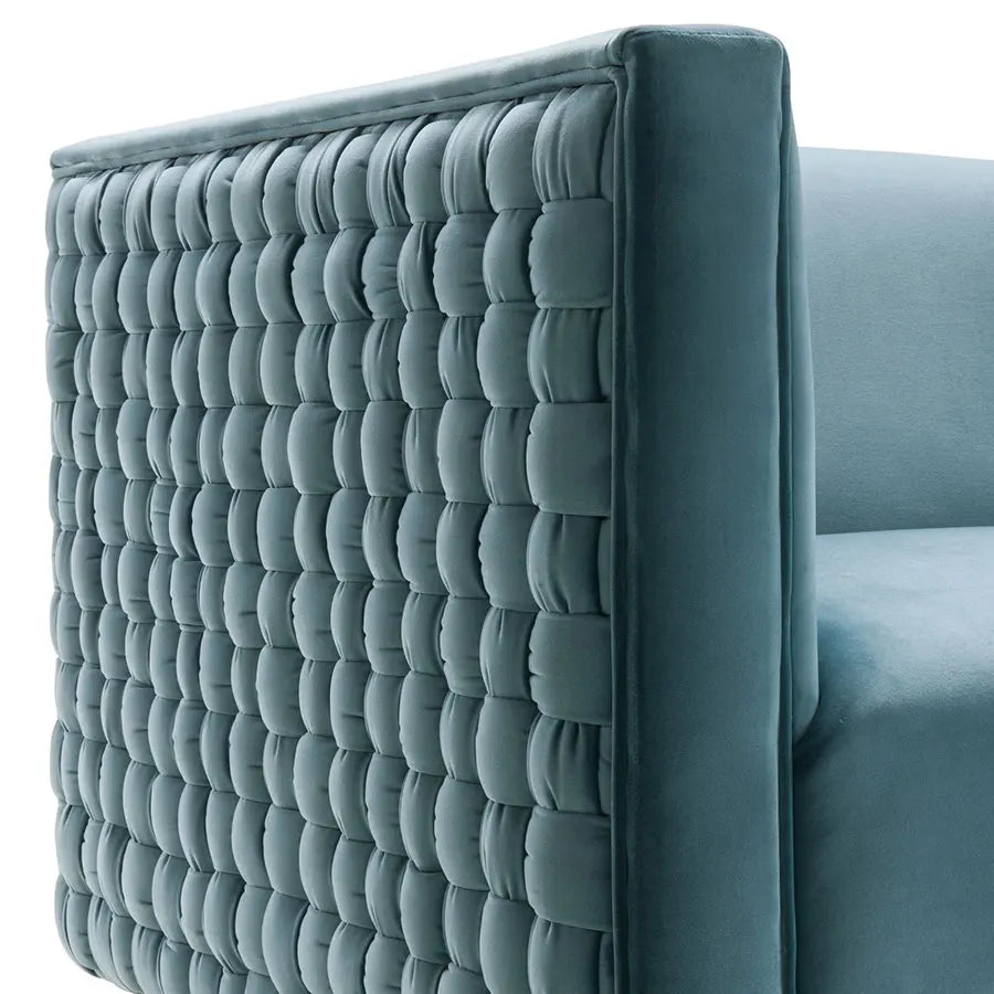 Elegant Gray Velvet Upholstered Modern Accent Arm Chair for Living Room Dining