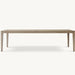 Elegant Solid Wood Dining Table: Customizable, Classic American Village Style for Villas & Homes