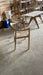 Solid Oak Curved Back Woven Round Stackable Dining Chair for Events
