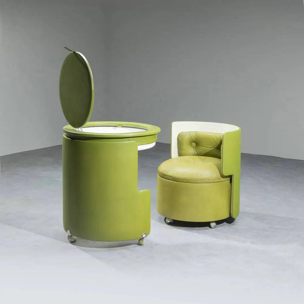 Luxury Wooden Modern Vanity Dressing Table with Mirror & Drawers for Bedroom