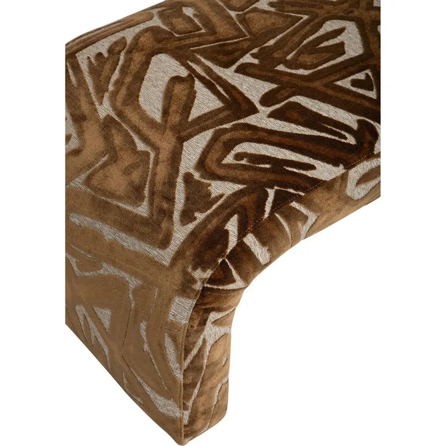 Luxury Farmhouse Velvet Ottoman Bench Wooden Bed End Side Stool