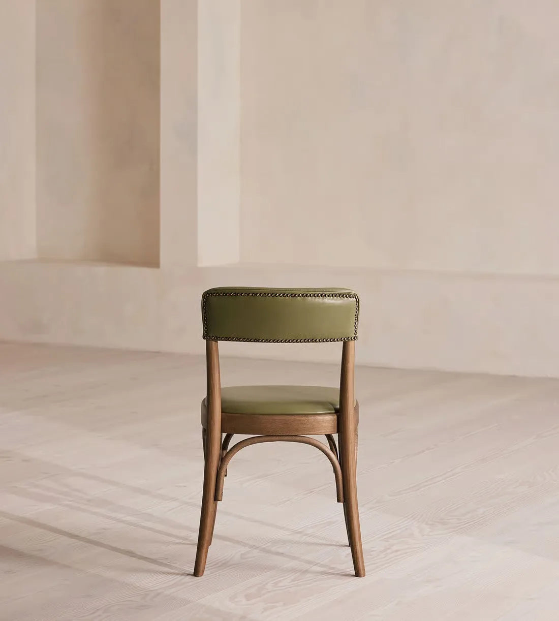 Modern Solid Wood Armless Dining Chair Customizable Home Furniture