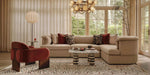 Luxury Italian Minimalist Marble Coffee Table for Modern Living Rooms