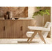 Modern Luxury Solid Oak Wood Sideboard Cabinet with 4 Drawers
