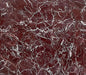 Elegant Rosso Lavento Marble Coffee Table - Natural Stone, Waterproof, Modern Design