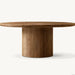 Elegant Modern Solid Wood Dining Table for Home, Hotel, Villa