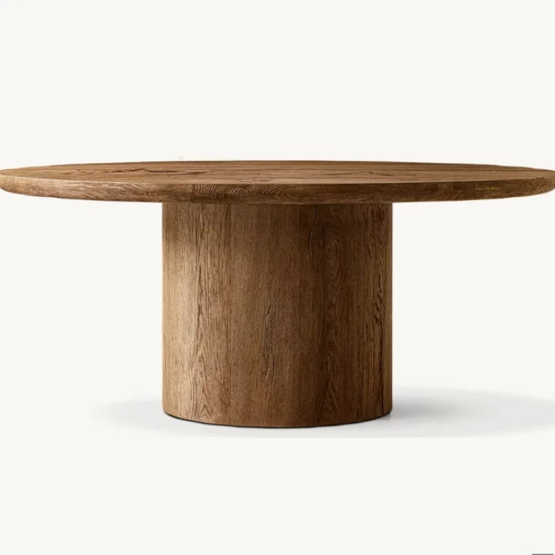 Elegant Modern Solid Wood Dining Table for Home, Hotel, Villa