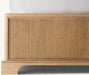 Luxury Modern Wooden Panel Bed Frame: King, Queen, Cal King Sizes