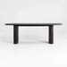 Nordic Solid Oak Oval Dining Table 8 Seater Black Ribbed Legs