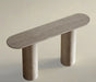 Luxurious Natural Travertine Entryway Console Table for Modern Living Spaces