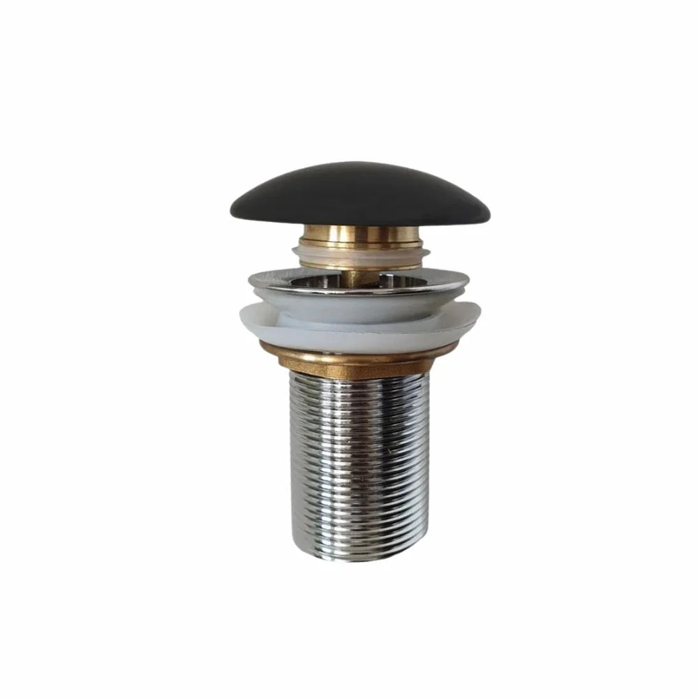 Durable Stainless Steel Push Button Pop-Up Bathroom Sink Drain