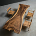 Luxury Live Edge Black Walnut Acacia Solid Wood Dining Table Top