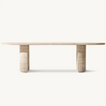 Customizable American Luxury Dining Table for Grand Homes, Hotels, and Restaurants