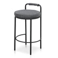 Karimi Bar Stool - Charcoal Grey (Set of 2)