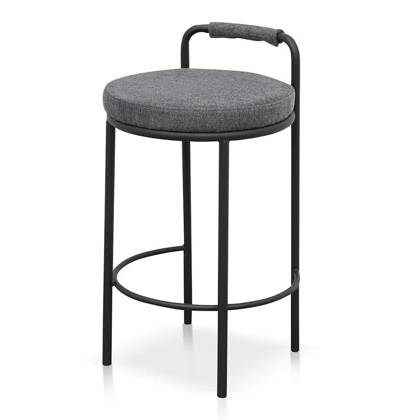 Karimi Bar Stool - Charcoal Grey (Set of 2)
