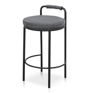 Karimi Bar Stool - Charcoal Grey (Set of 2)