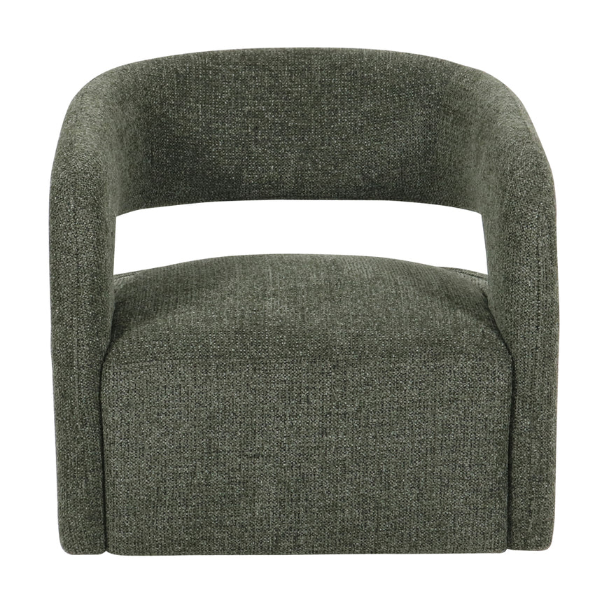 Seam Armchair - Coral Green