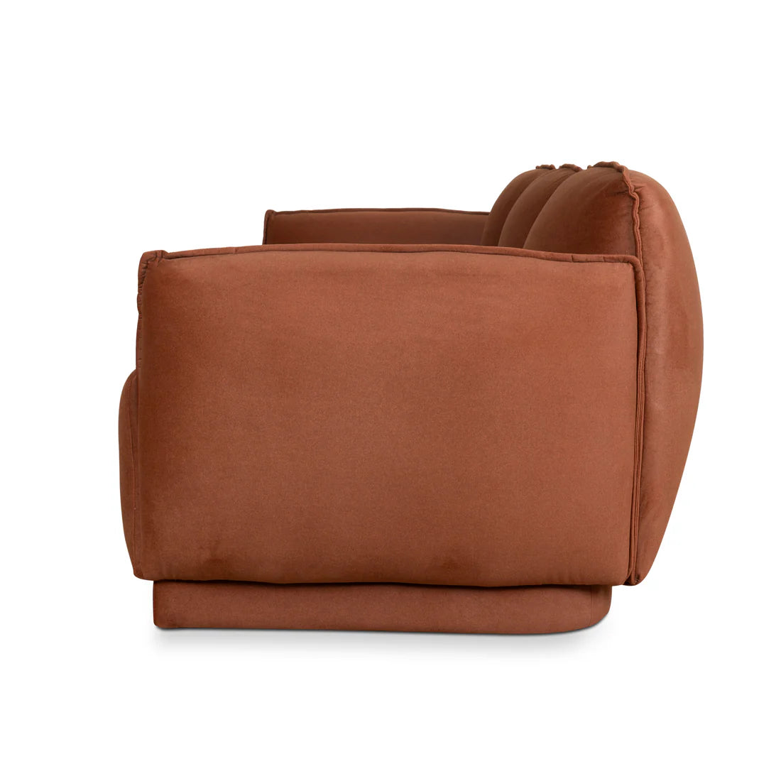 3 Seater Sofa - Rustic Burnt Orange