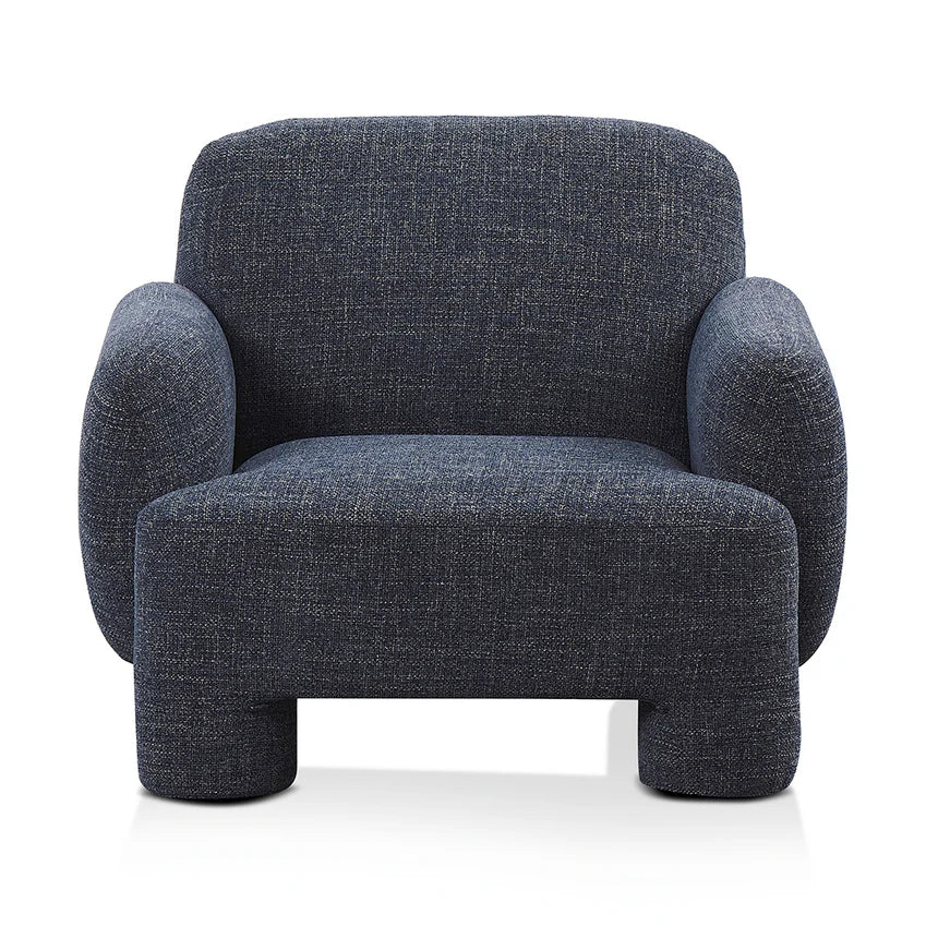 Moss Navy Blue Armchair 