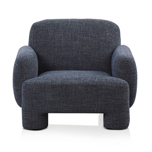 Moss Navy Blue Armchair 