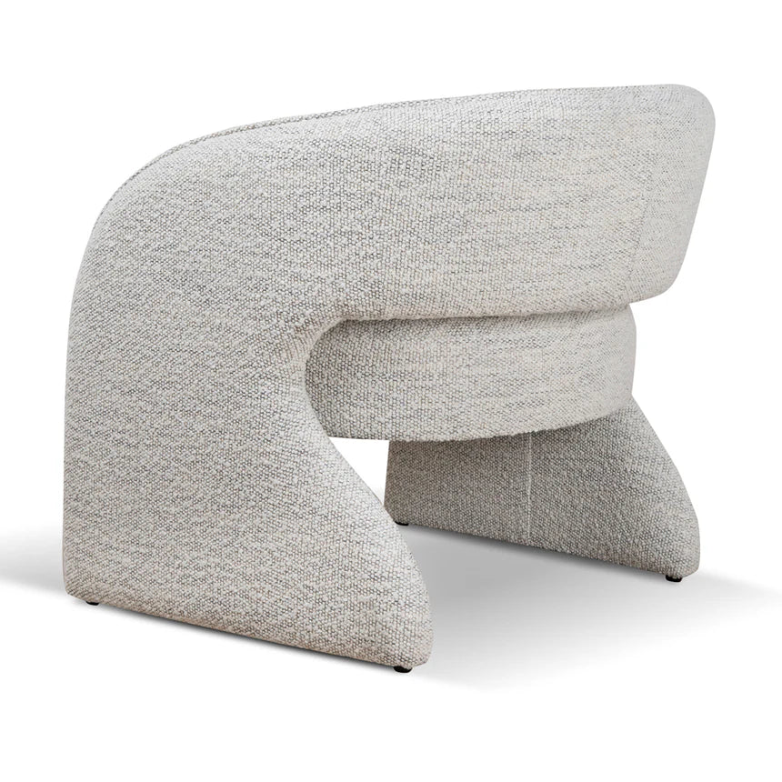 Renata Fabric Armchair - Fog Grey