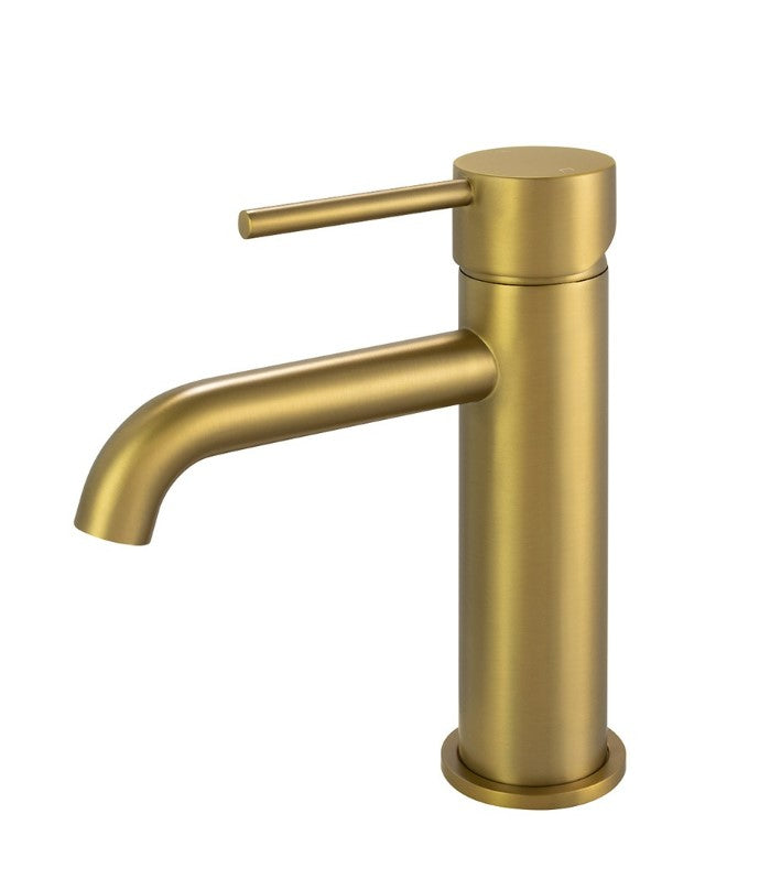 LUCID PIN Series Round Brushed Bass Tall Basin Mixer