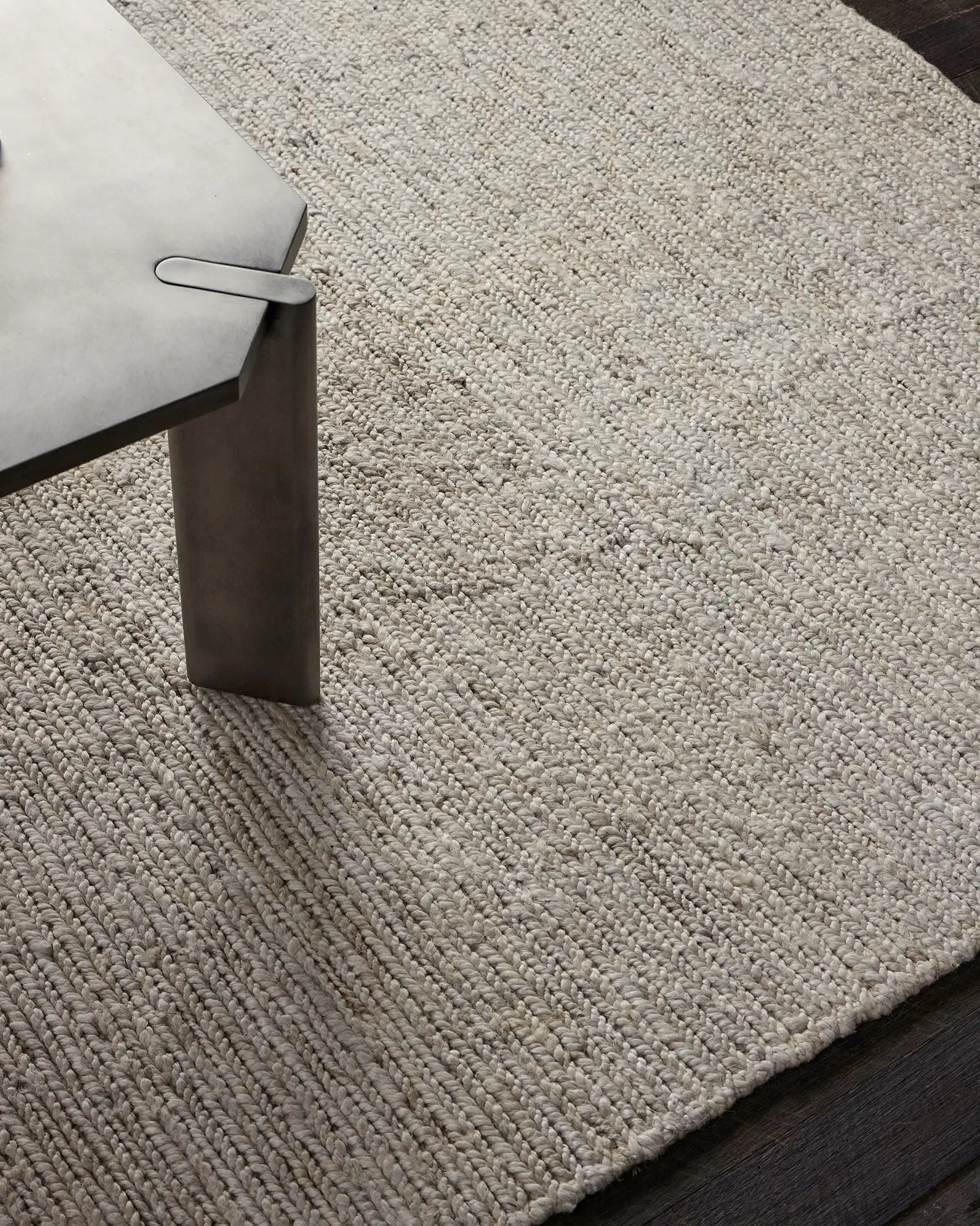 Weave Suffolk Floor Rug - Pearl