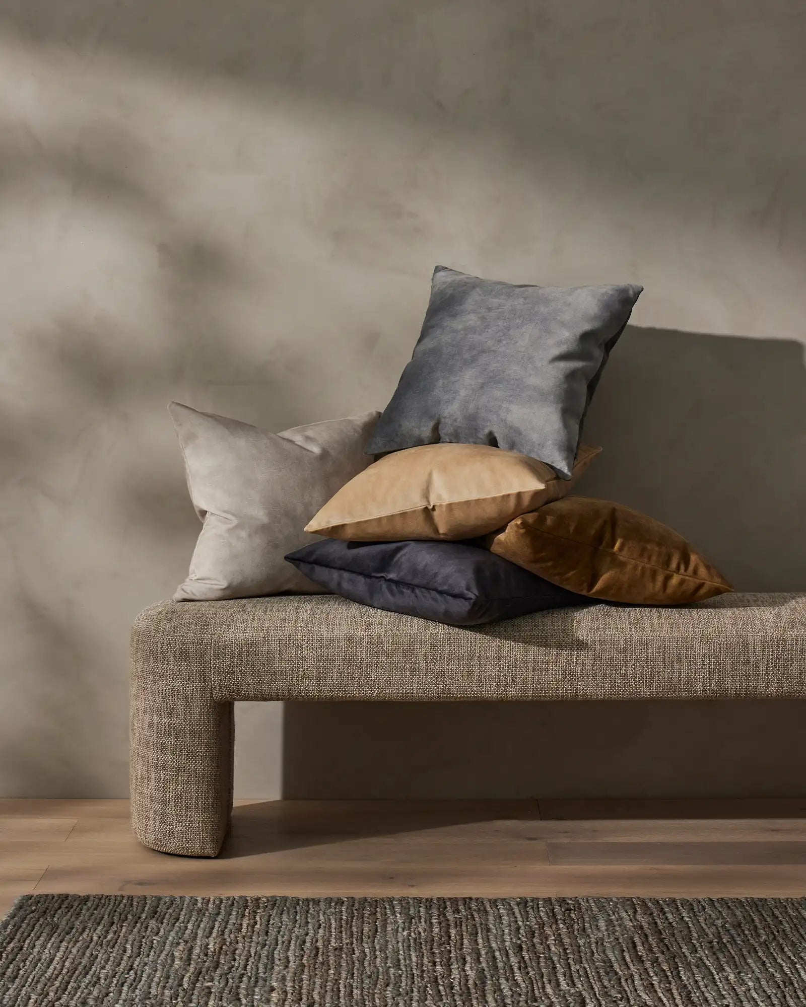 Weave Suffolk Floor Rug - Mineral