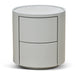 Light Grey Bedside Table 