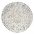 Luna 7403 Cream Round rug