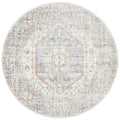 Mayfair Lorissa Silver Round by Rug Culture