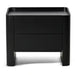 Matte Black Bedside Table 