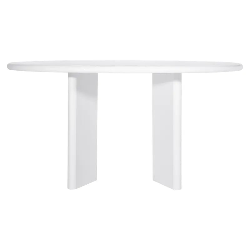 Montauk Round Dining Table - 1.5m White