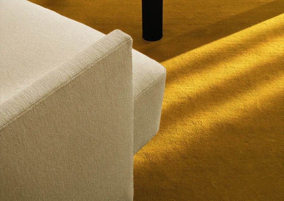 Bastien Handmade Yellow Tencel Bedside Blanket – Luxurious Softness
