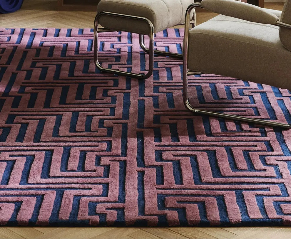 Lucienne Hand-Woven French Retro Medieval Carpet – Unique Home Décor Style