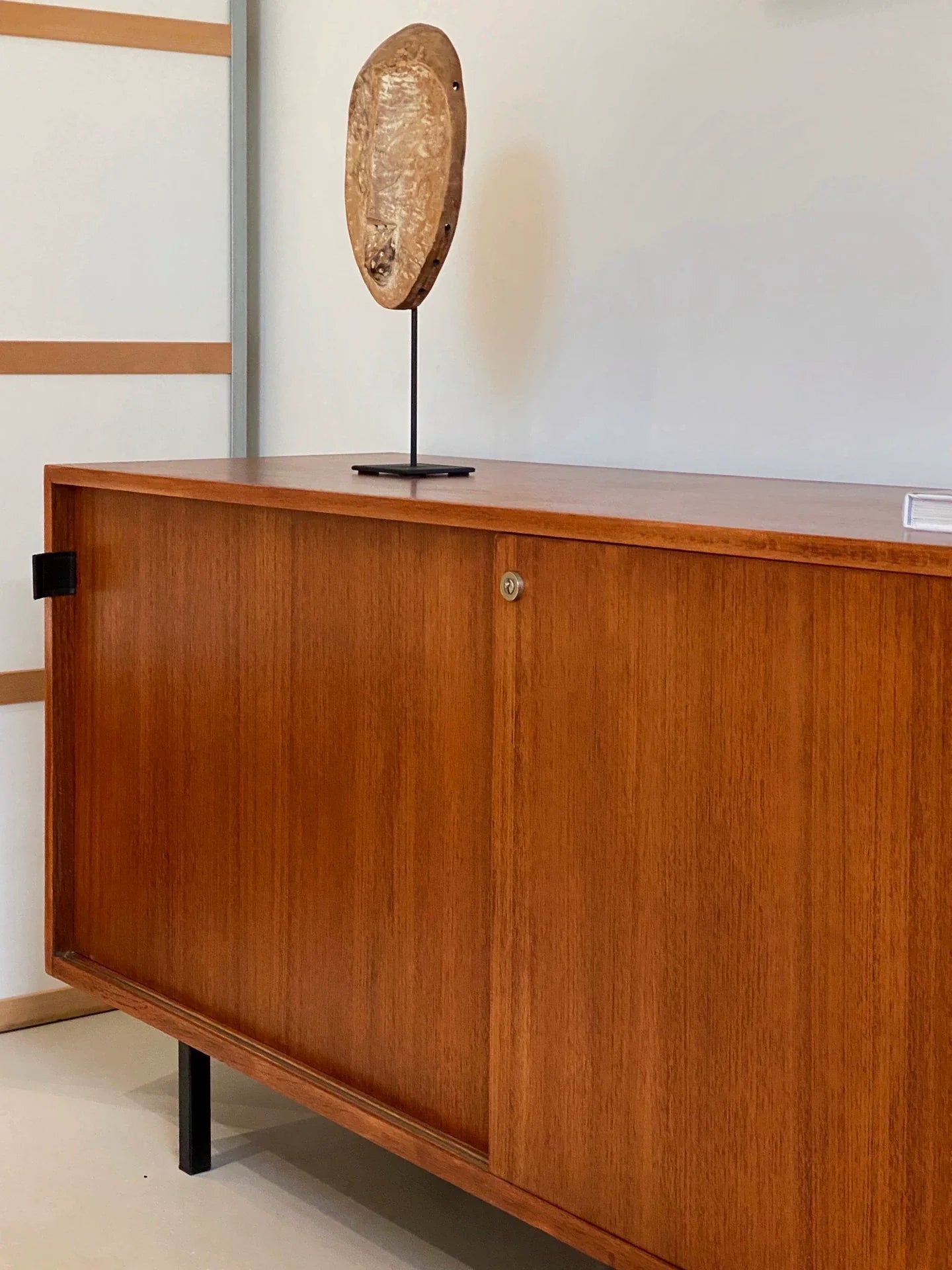 Florence Knoll Model 116 Teak Sideboard Mid-Century Modern Dining Storage Cabinet