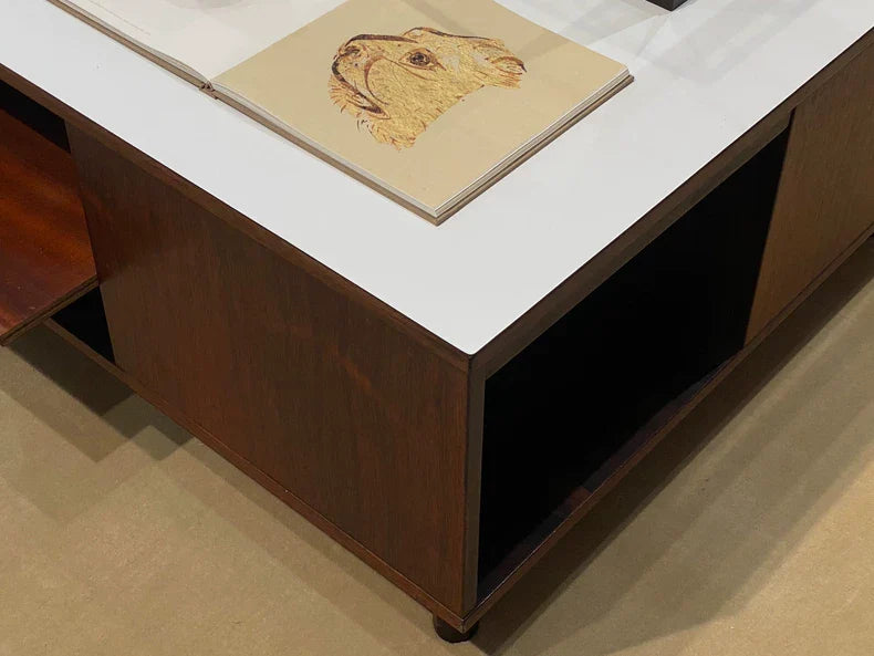 Elegant Peter Lovig Nielsen Mid-Century Modern Danish Design Storage Coffee Table