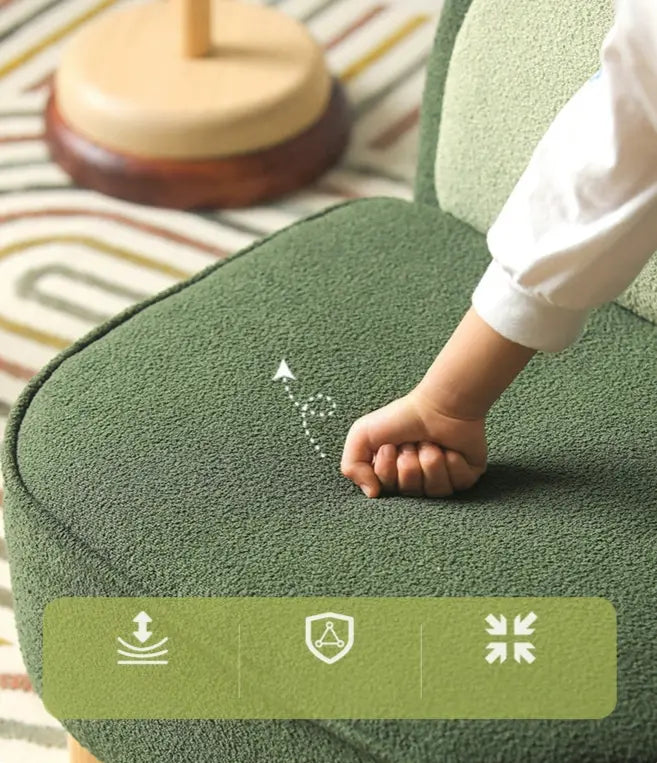 Amédée Cute Fabric Kids Mini Reading Sofa