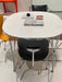 Fritz Hansen Superellipse Dining Table - Iconic Modern Design, 1.5m