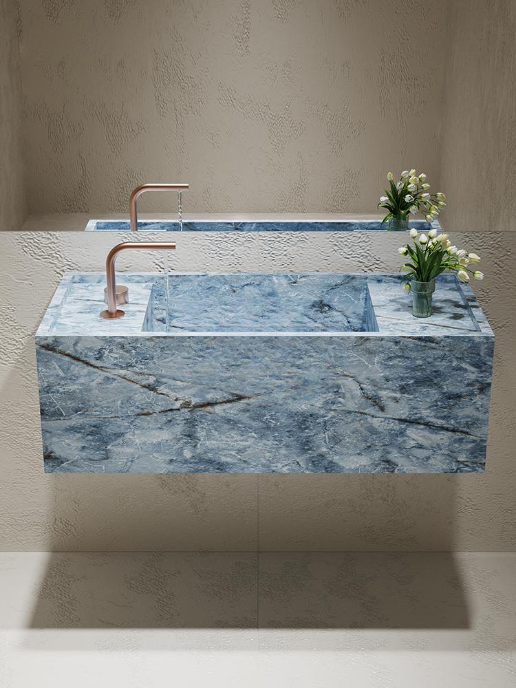 Marcus Amazon Green Wall-Mounted Sink