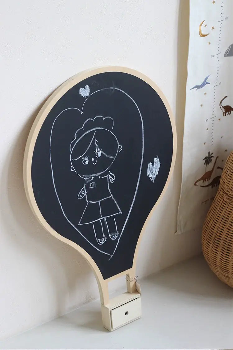 Vernon Hot Air Balloon Chalkboard Decor