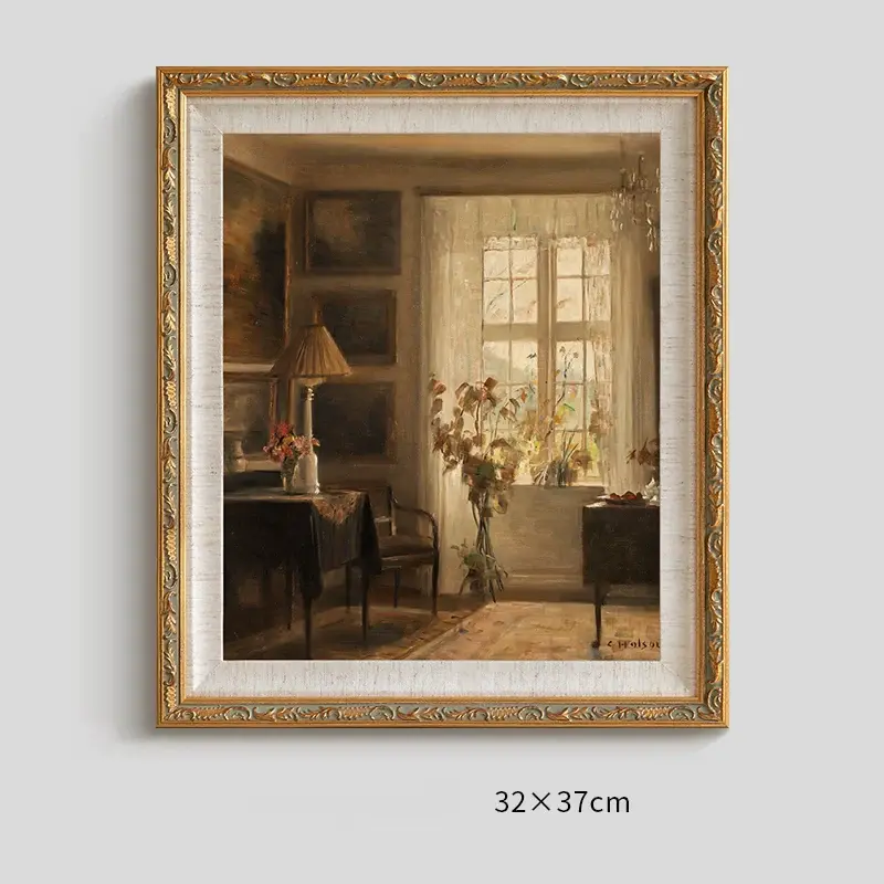 Frederic French niche art hanging painting