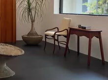 Vintage Dutch Brutalist Solid Wood Side Table, Mid-Century Modern End Table