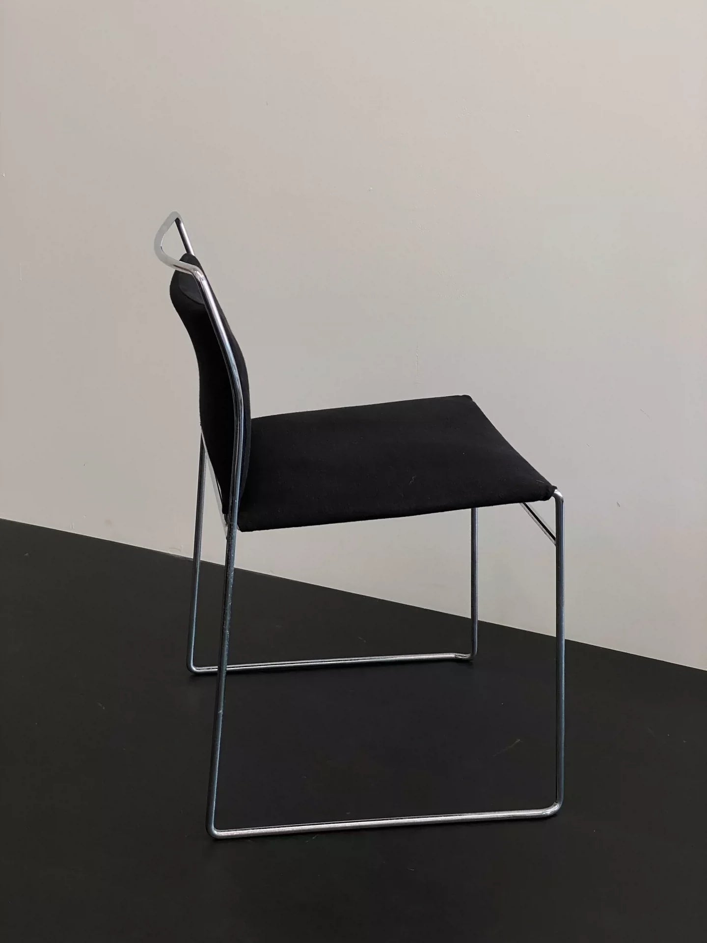 Elegant Italian-Made Kazuhide Takahama 70s Modernist Dining Chair for Stylish Interiors