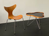 Iconic Mid-Century Modern Arne Jacobsen Lily Chair - Elegant Dining Accent